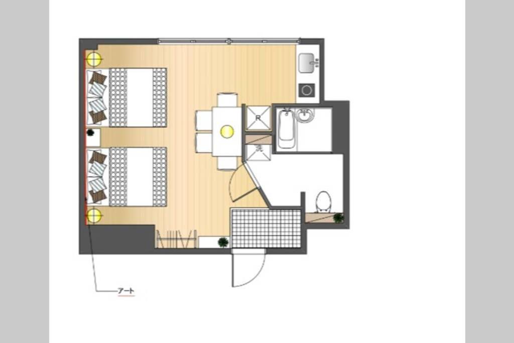 Dwell Urban 2B Lägenhet Tokyo prefektur Exteriör bild